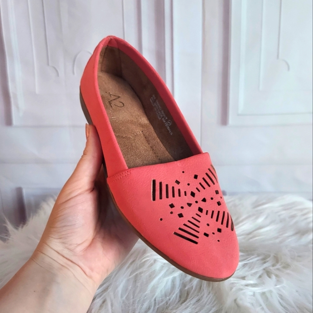 Aerosoles Light Blush Pink Pointed Flats Women's 6M